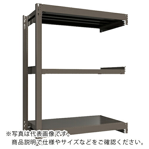 ICHIMAI ( HIKARI製作所 ) 重量ボルトレスラック 段荷重1000Kg H1500×W1200×D600 天地3段 連結グレー ( TH1000-546R3 ) HIKARI製作所(株) 【メーカー取寄】