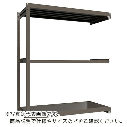 ICHIMAI ( HIKARI製造所 ) 掛け目ボルトレスラック 段掛け目1000Kg H2100×W1800×D750 全ての存在3段 かかわり合い薄墨色 ( TH1000-767R3 ) HIKARI製造所(株) 【製造業者取寄】 花・ガーデン・DIY-その他