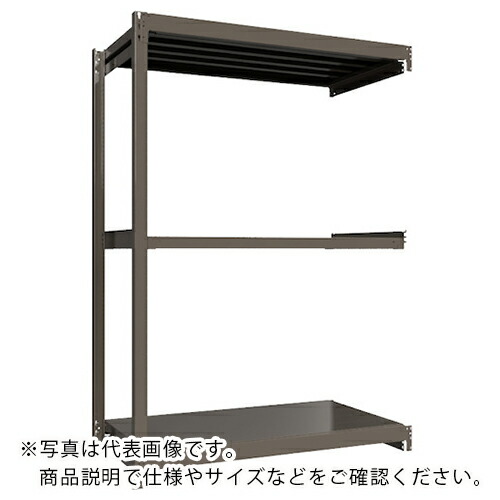 ICHIMAI ( HIKARI製作所 ) 重量ボルトレスラック 段荷重1000Kg H2100×W1500×D750 天地3段 連結グレー ( TH1000-757R3 ) HIKARI製作所(株) 【メーカー取寄】