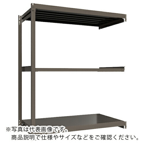 ICHIMAI ( HIKARI製作所 ) 重量ボルトレスラック 段荷重1000Kg H2100×W1800×D900 天地3段 連結グレー ( TH1000-769R3 ) HIKARI製作所(株) 【メーカー取寄】