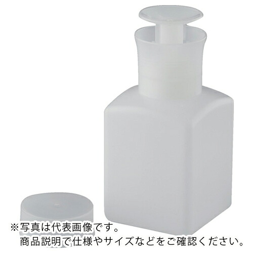NIKKO ( ニッコー・ハンセン ) プッシュディスペンサー 角型 300ml 0.5ml キャップ無し 100個入り ( 106111 ) ニッコー・ハンセン(株) 【メーカー取寄】