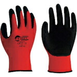 BESTGRIP ( ハンボ ) 天然ゴム薄手 レッド M 10双 ( LA304-RD-10P-M ) 【5組セット】 ハンボ(株)