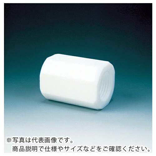 フロンケミカル フッ素脂(PTFE) カップリング RC1/2×RC1 ( NR0088-006 ) 【製造会社取寄】