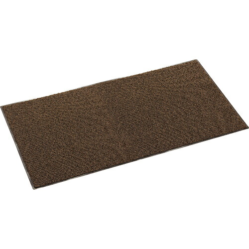 テラモト 雨天用マット ニューリブリードマット ブラウン 900×1800mm ( MR-049-356-4 ) (株)テラモト 【メーカー取寄】