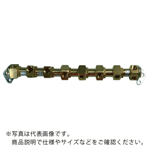 チヨダ ( 千代田通商 ) ヘッダーブロックCB 8連 Rc3/8 ( CB-803 ) 千代田通商(株) 【メーカー取寄】