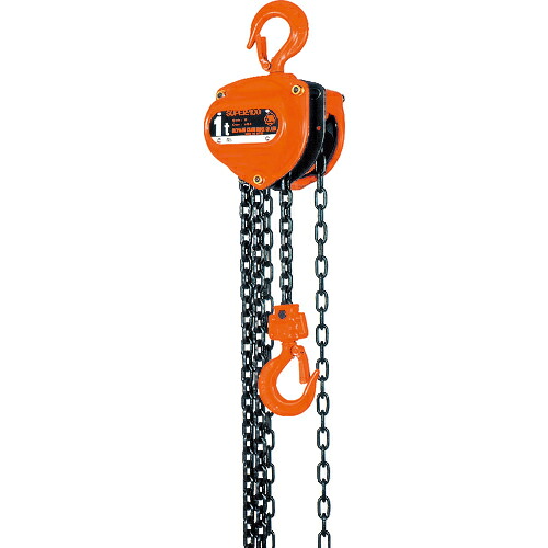 象印 ( 象印チェンブロック ) 手動チェーンブロック 1t 揚程4m ( H01040 ) 【メーカー取寄】|Orange Tool Tokiwa