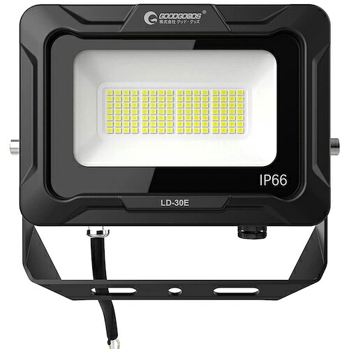 グリーンクロス LED投光器 30W 4500LM 耐震 通気弁 新仕様ステー 耐熱素材 LD-30E ( 6300031397 ) (株)グリーンクロス 【メーカー取寄】