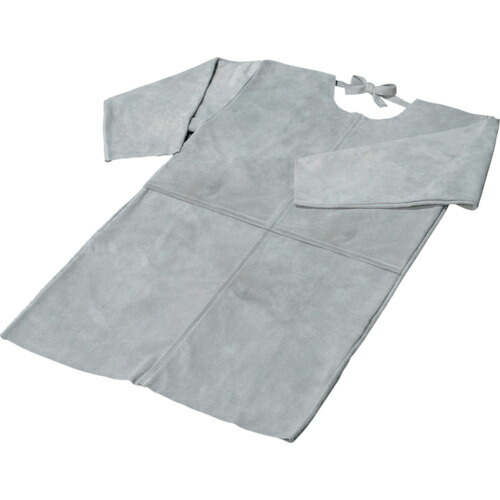 【SALE通貨価値】グリーンクロス 床革袖付前垂れ 白4L AP-50-4L ( 6300031762 ) (株)グリーンクロス