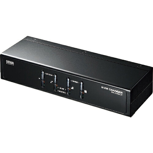 SANWA ( サンワサプライ ) PS/2・USB両対応パソコン自動切替器(4:1) ( SW-KVM4UP )