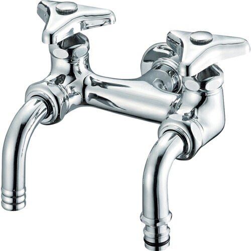 SANEI 散水用二口ホーム水栓 呼び13 寒冷地用 PJ1/2 ( F136K-13 )