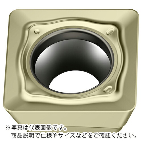 Walter ( ワルター ) ミーリング加工用 正方形ポジチップ WSP45G ( SDMT09T308-D57 WSP45G ) 【10個セット】 ワルタージャパン(株)