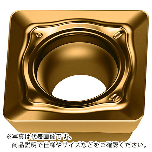 Walter ( ワルター ) ミーリング加工用 正方形ポジチップ WKP35G ( SDMT09T308-D51 WKP35G ) 【10個セット】 ワルタージャパン(株) 【メーカー取寄】