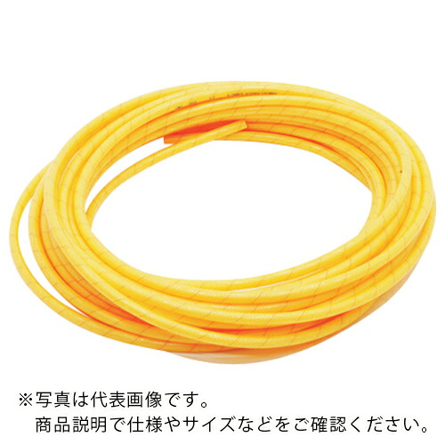【SALE必要経費】アネスト岩田 地びた線入ウレタンエアーホース Φ6.2×Φ9.3×100m ( EAHU-6100 )