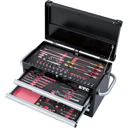 nepros ( 京都機械工具 ) nepros 9.5sq.ツールセット[77点] ( NTX8770BK ) 京都機械工具(株) 【メーカー取寄】