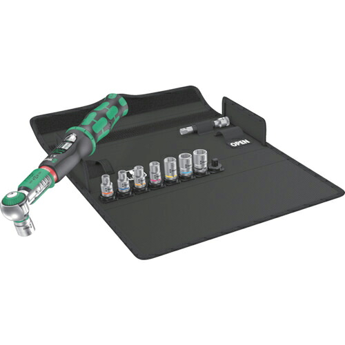 Wera 空転式トルクレンチ(プリセット型) A1セーフトルク 2~12Nm 1/4ソケットセット ( 343972 )