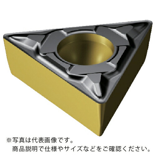 SANDVIK ( サンドビック ) コロターン107 旋削用ポジチップ(120) 3210 ( TCMT 11 03 08-KF 3210 (120) ) 【10個セット】