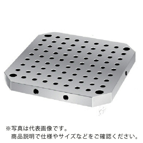 SUPER ( スーパーツール ) MC用サブテーブル(ねじ穴付タイプM16)500×500×50 ( PSH550 ) (株)スーパーツール 【メーカー取寄】