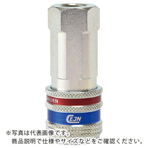 【SALE通貨価値】CEJN ( セイン ) つづき物315 eSafe カップリング NPT3/8メネジ ( 10-315-2404 ) 【10個仕掛ける】
