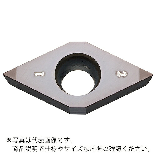 京セラ 旋削加工用チップ CBN KBN010 ( DCMW11T302S01225MES KBN010 )