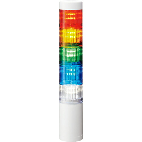PATLITE ( パトライト ) シグナルタワー 積層信号灯LRシリーズ ( LR5-502WJNW-RYGBC )