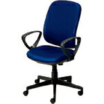 PLUS ( プラス ) 657706)事務イス プリセア ( KB-K53NL BL ) プラス(株) 【メーカー取寄】
