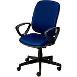 PLUS ( プラス ) 657724)事務イス プリセア ( KB-K63NL BL ) プラス(株) 【メーカー取寄】