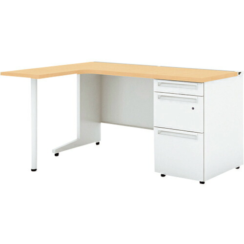 PLUS ( プラス ) 779933)US L型片袖机UR-1412WD-3-6L WM ( UR-1412WD-3-6L WM/W4 ) プラス(株) 【メーカー取寄】