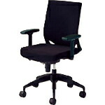 【SALE必要経費】PLUS ( つけ加える ) 69460)事務イス KT-6 ( KD-KT60SL BK ) つけ加える(株)