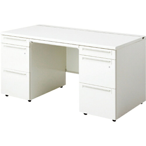 【SALE必要経費】PLUS ( つけ加える ) 779617)US 両袖机 ( UR-147AL-33 WS/W4 ) つけ加える(株)