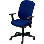 【SALE必要経費】PLUS ( つけ加える ) 697801)事務イス プリセア ( KD-K53SL BL ) つけ加える(株)
