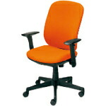 【SALE通貨価値】PLUS ( 足し加える ) 697840)事務イス プリセア ( KD-K63SL OR ) 足し加える(株)
