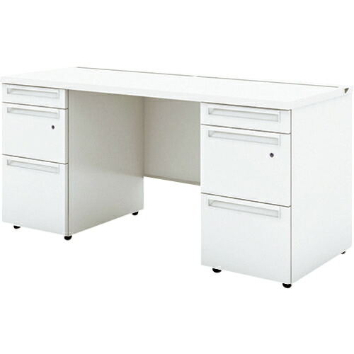 PLUS ( プラス ) 779830)US 両袖机UR-156WD-33 WS/W4 ( UR-156WD-33 W4/W4 ) プラス(株) 【メーカー取寄】