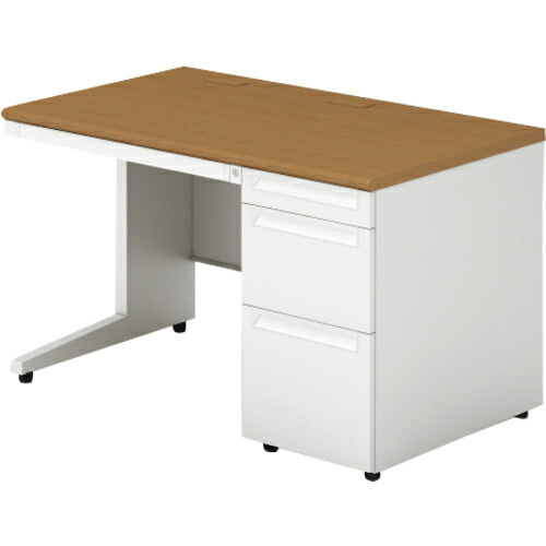 PLUS ( 足し加える ) 669625)US 片袖机 ( US-NS127DL-3 T2/W4 ) 【製造会社取寄】