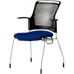PLUS ( プラス ) 629517)会議イス チェダーC ( MB-W61SH NBL ) プラス(株) 【メーカー取寄】 34,658円