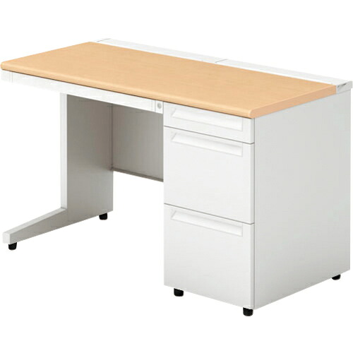 PLUS ( 足し加える ) 775588)US 片袖机 ( US-126A-3 WM/W4 ) 【製造会社取寄】