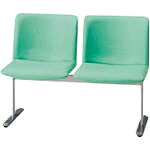PLUS ( プラス ) 17894)LS-270 ロビーチェア2人用背付 ( LS-2721N GR ) プラス(株) 【メーカー取寄】