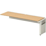 PLUS ( つけ加える ) 688195)片面学習机 増連仕掛ける ( ST-K207W-J WM/W4 ) 【製造業者取寄】