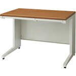 PLUS ( プラス ) 706481)平机UJ-107H ミディアムウッドT2/W4 W1000 ( UJ-107H T2/W4 ) プラス(株) 【メーカー取寄】