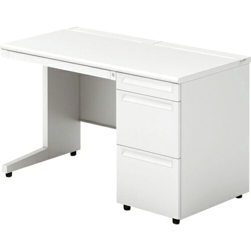 PLUS ( 足し加える ) 775587)US 片袖机 ( US-126A-3 WS/W4 ) 【製造会社取寄】