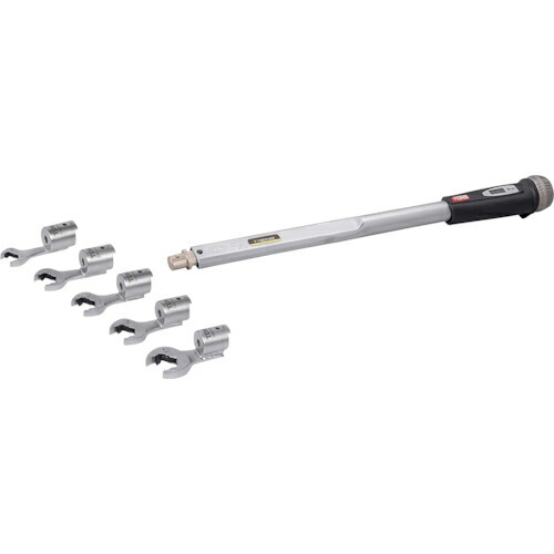 TONE 差替式トルクレンチ(プレセット形) クイックスパナヘッドセット 適合交換ヘッド12DRSQ-10・12・13・14・17 ( T12D50RSQ50 ) TONE(株) 【メーカー取寄】