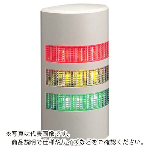 PATLITE ( パトライト ) ウォールマウント薄型LED壁面 ( WEP-302FB-RYC ) 【製造業者取寄】