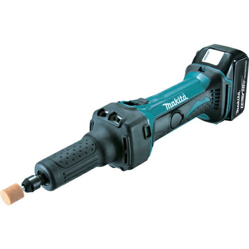 マキタ 充電式ハンドグラインダ 軸径6.8mm 18V 6.0Ah (バッテリ・充電器・ケース付) ( GD800DRG )