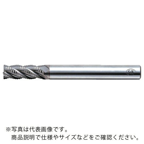 S＆K ( 三興製作所 ) 【お買い得風呂敷き包み】S上塗り ハイスラフィングエンドミル ファインピッチショート刃 5本仕かける品 ( P-XAS6-PACK )