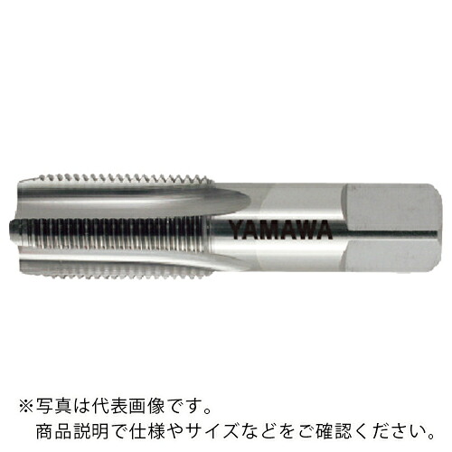 ヤマワ ( 弥満和製作所 ) 管用平行ねじ用超硬ハンドタップ CT-PF 1/4-19 ( CT-PF-1/4-19 )