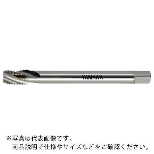 ヤマワ ( 弥満和製作所 ) ロングシャンクアメリカ管用テーパねじ用スパイラルタップ短ねじ形 LS-SP-S-NPT L100 1/8-27 ( LS-SP-S-NPT-100-1/8-27 )