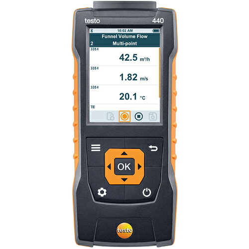TESTO ( テストー ) マルチ環境計測器 ｔｅｓｔｏ ４４０ 本体 ( 0560 4401 )