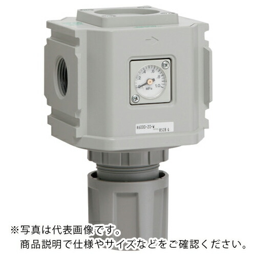 CKD レギュレータ 白色シリーズ ( R6000-25-W-B3W )