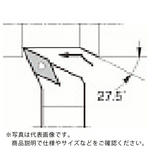 京セラ 外径・端面・倣い・ぬすみ加工用ホルダ PVPN ( PVPNL2525M-16Q )