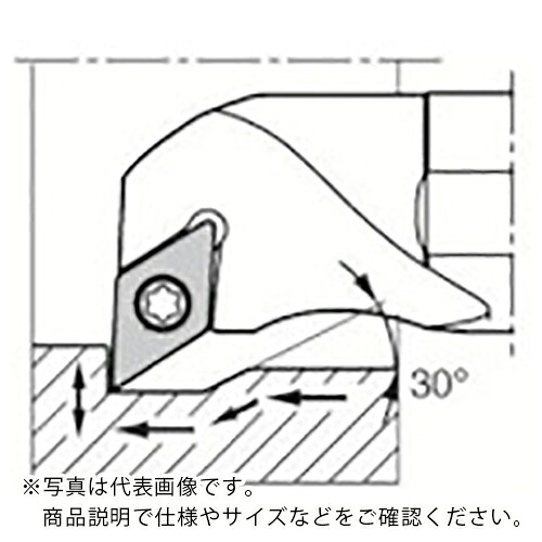 京セラ 倣い加工用鋼バー S-SDUC-A ( S16Q-SDUCR07-20A )