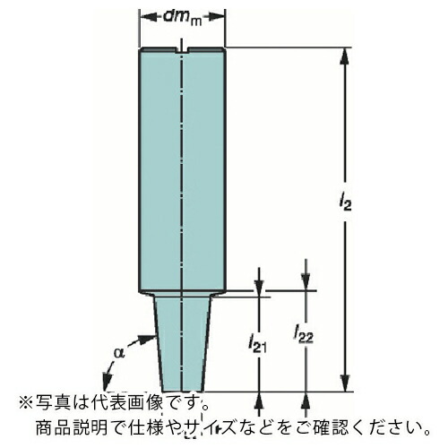 SANDVIK ( サンドビック ) コロミルEH円筒シャンクホルダ(445) ( E10-A16-CS-160 (445) )